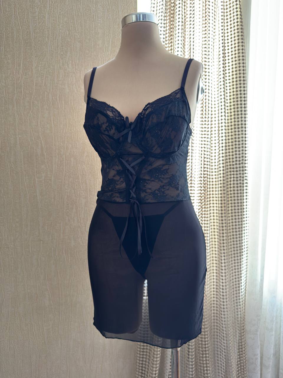 لباس خواب فانتزی فنردار کد6101