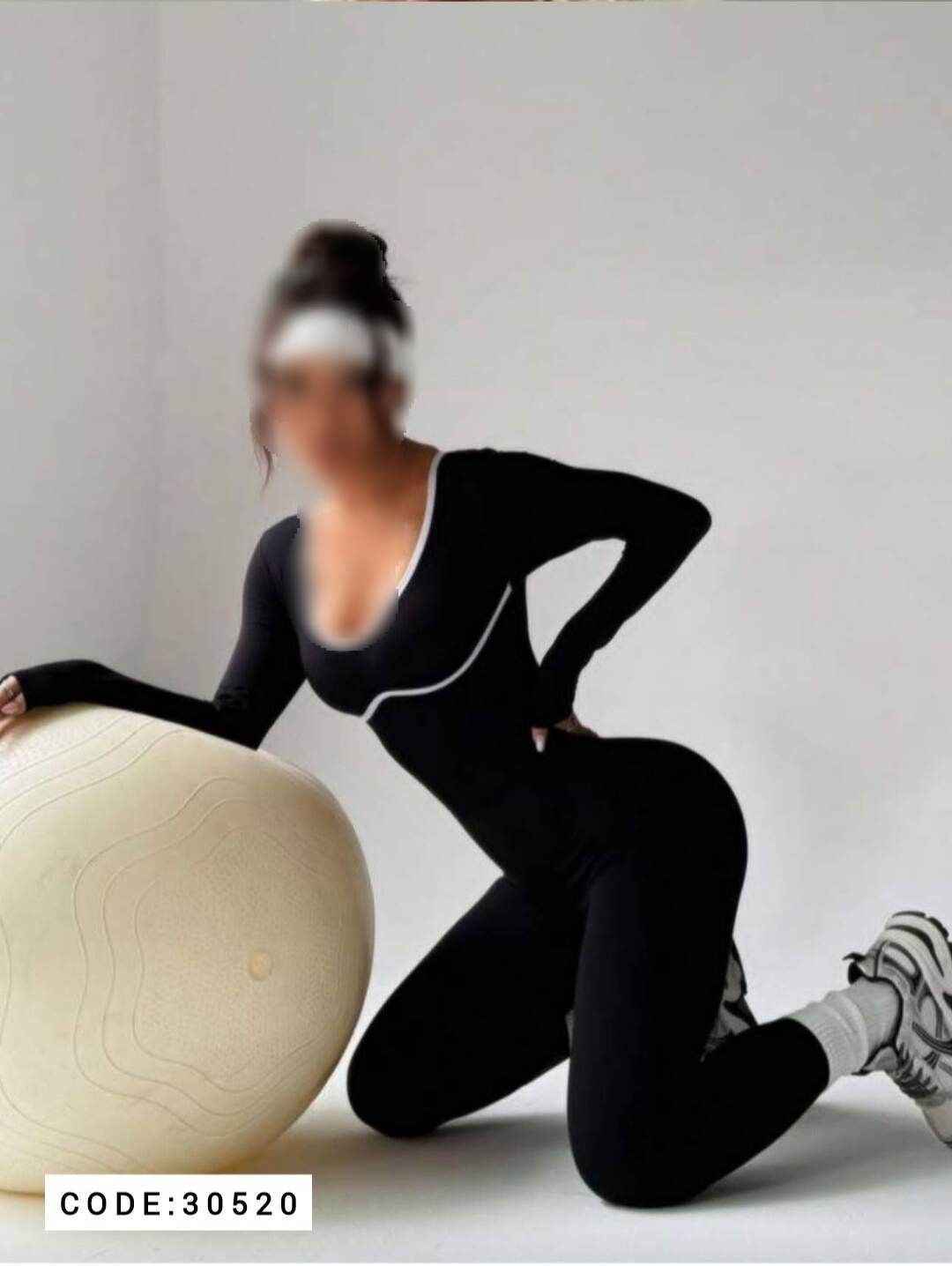اوورال ورزشی زنانه نوار دوزی کد 30520