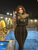 پیراهن بلند رگه دوزی کبریتی کد 1515