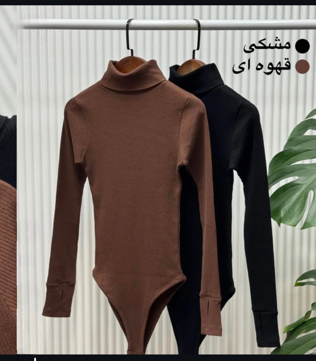 بادی یقه اسکی انگشتی