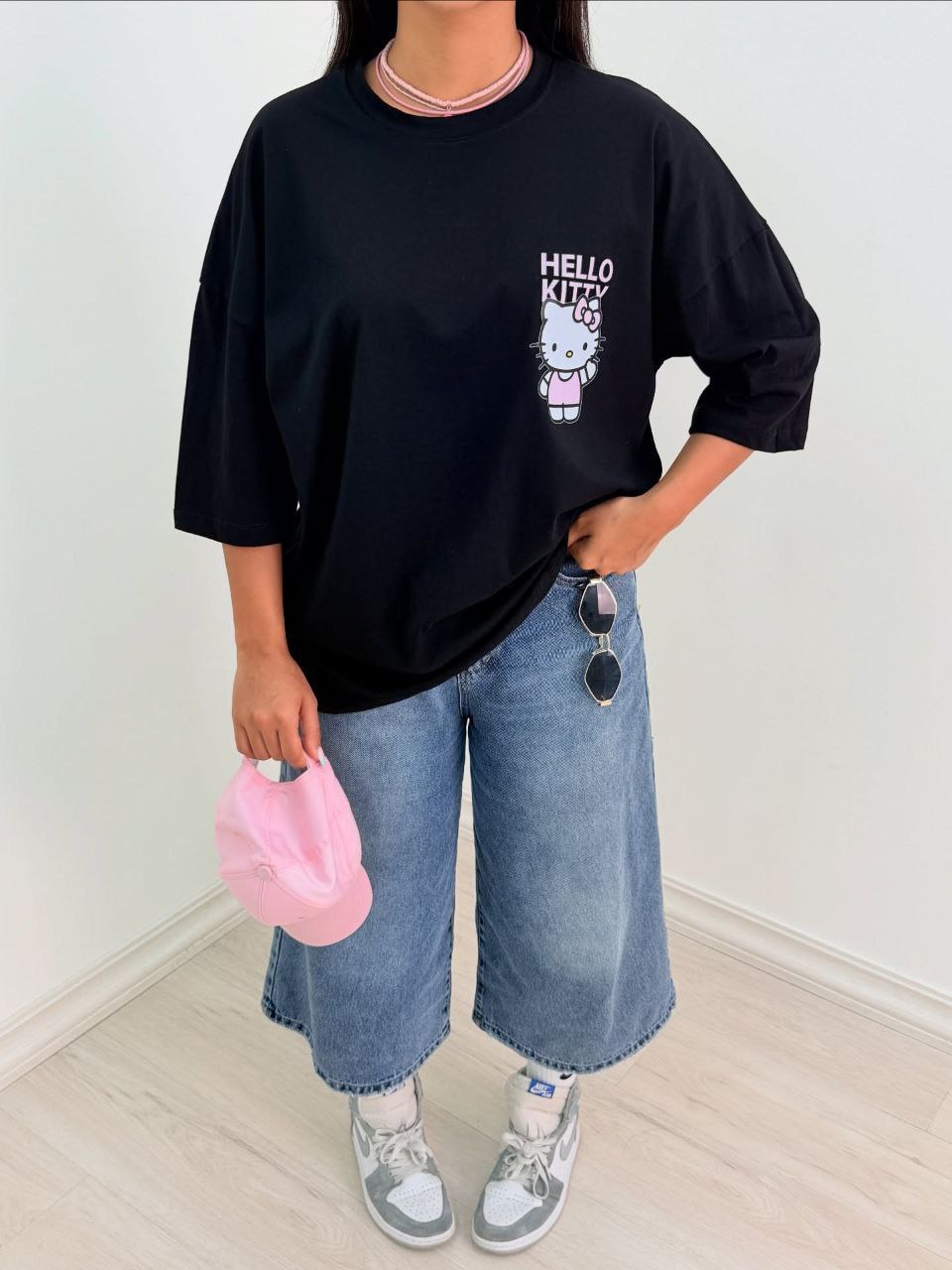 تیشرت ترند Hello kitty دخترانه