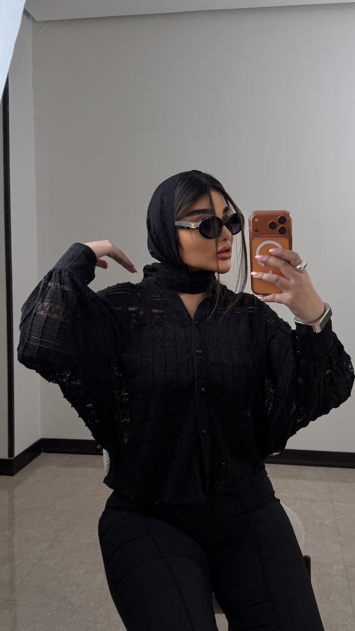 شومیز گیپور بهاره   کد 80035