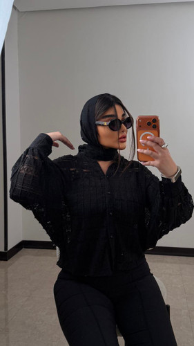 شومیز گیپور بهاره کد 80035