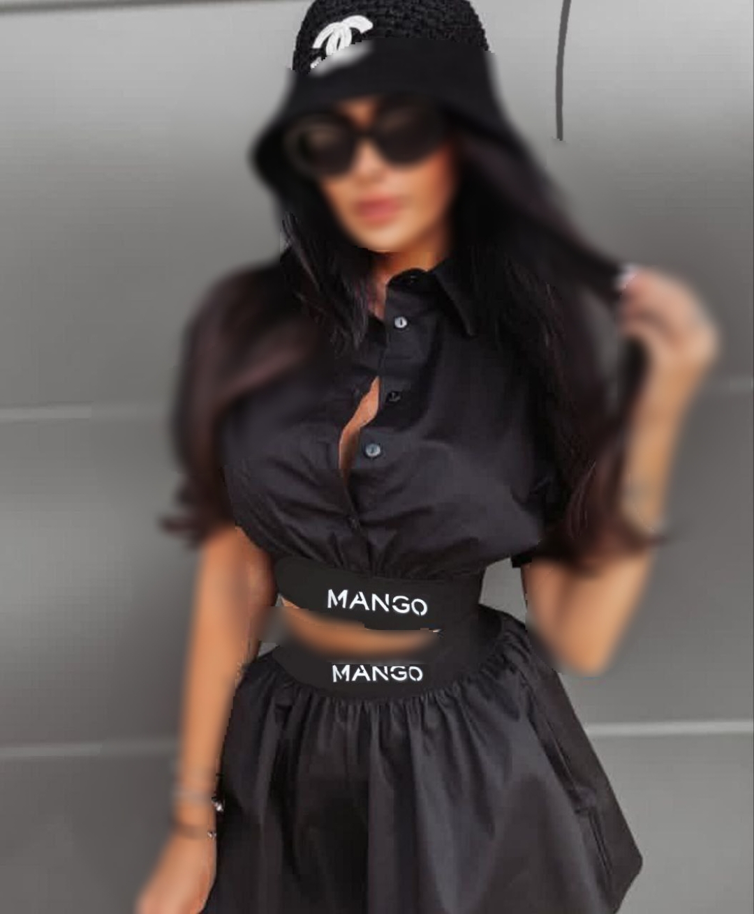 کراپ دامن MANGO ورزشی