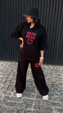 ست تیشرت شلوار زنانه miumiu