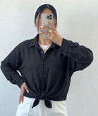 شومیز پایین گره ای