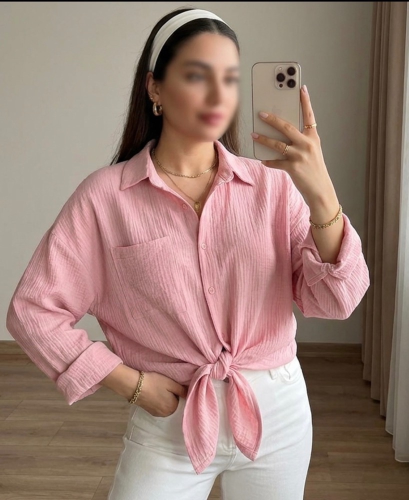 شومیز پایین گره ای