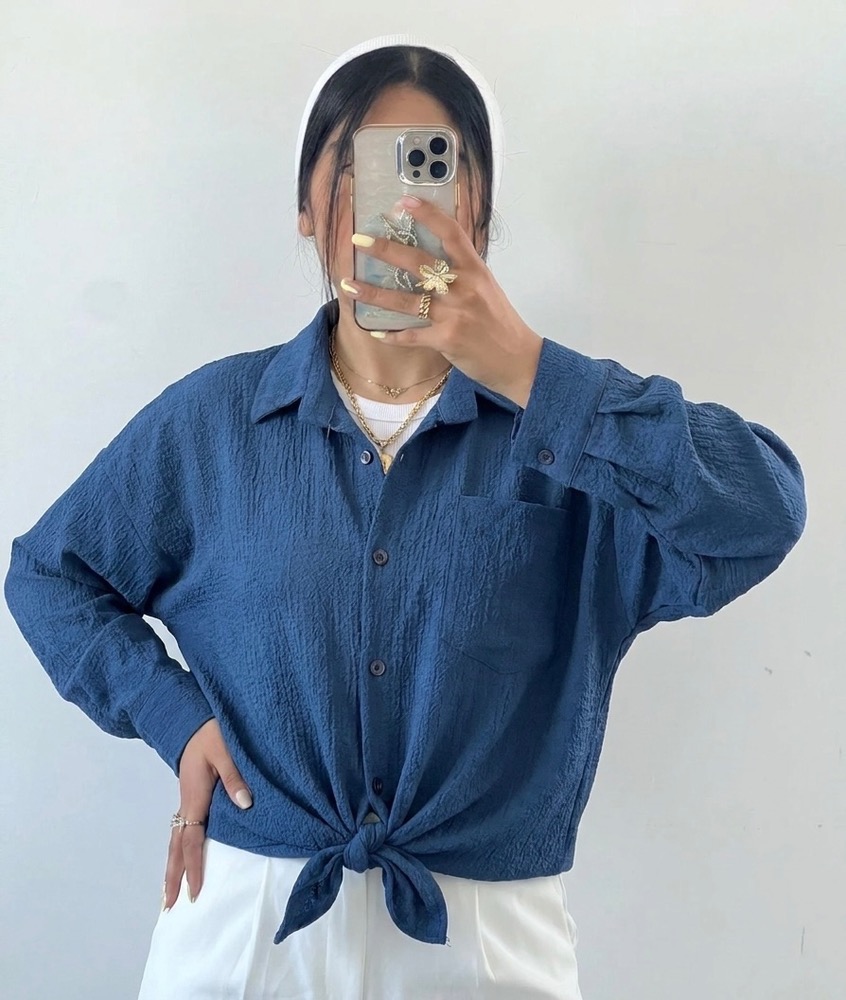 شومیز پایین گره ای