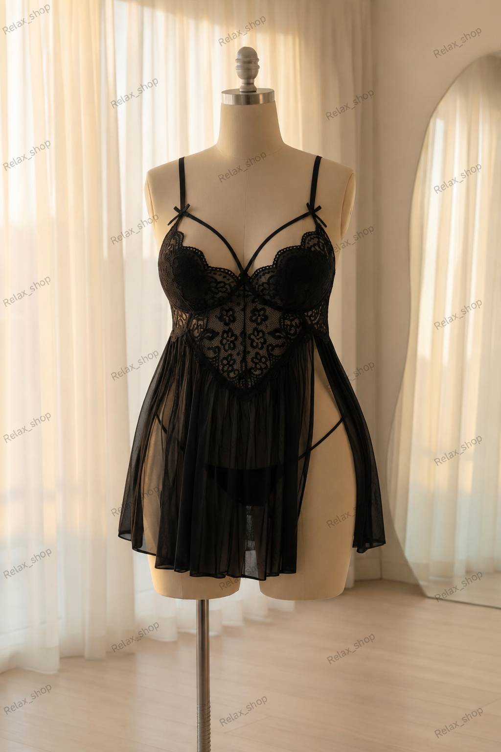 لباس خواب فانتزی سایز بزرگ کد100347