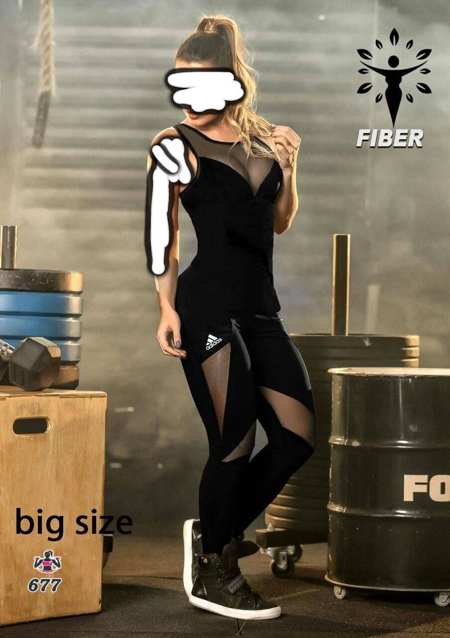 ست تاپ و لگ اسپورت زنانه کد 677
