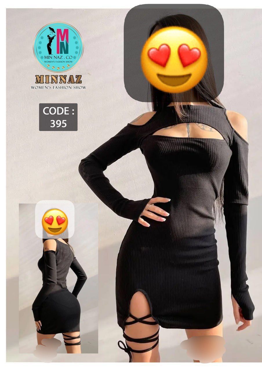تونیک بند دار یقه باز کد395