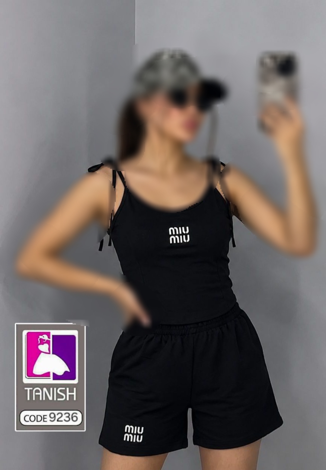 کراپ شورتک miumiu کد 9236