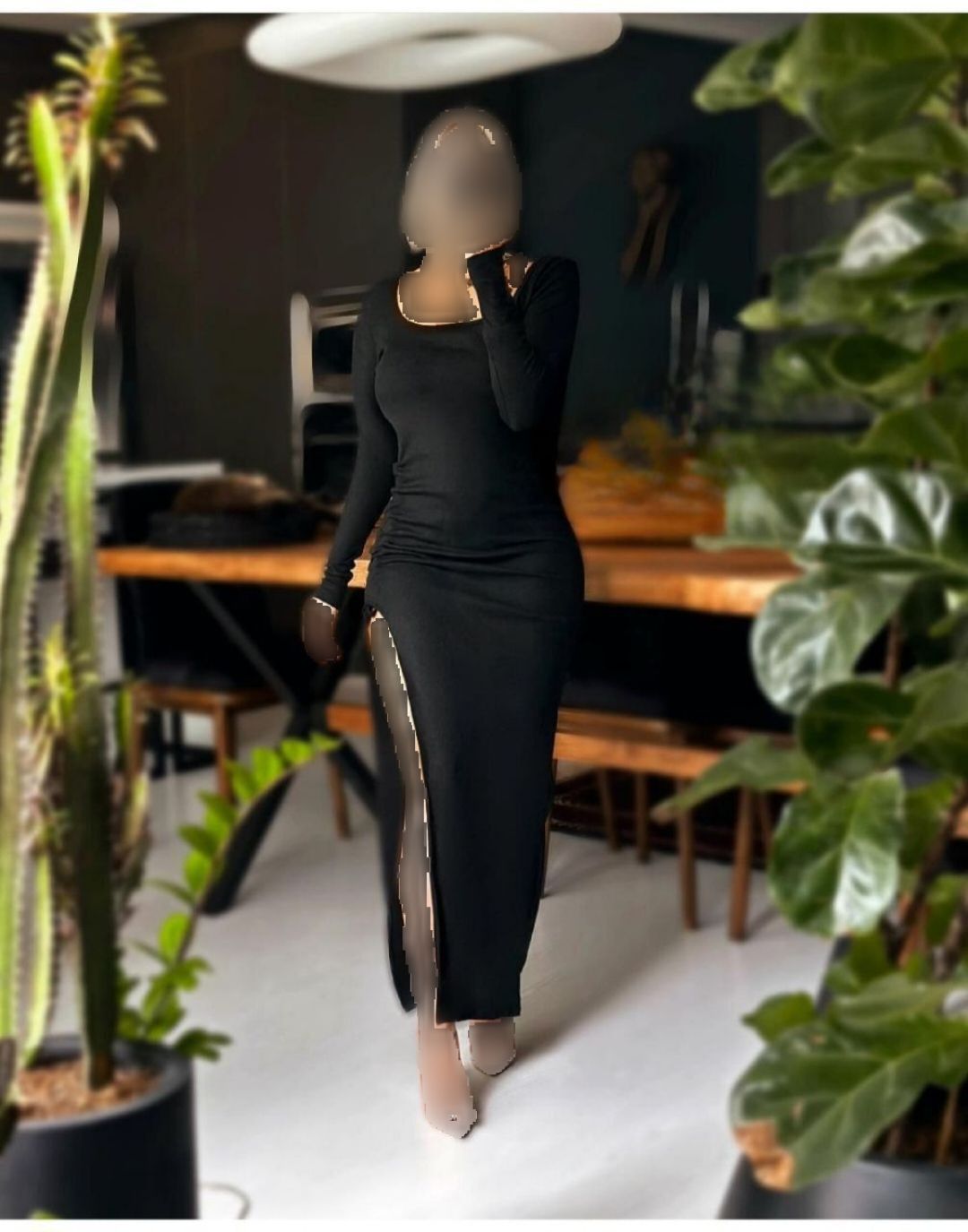 ماکسی مجلسی بغل گت دار کد 378