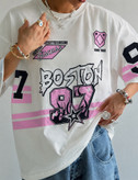 تیشرت باکسی BOSTON