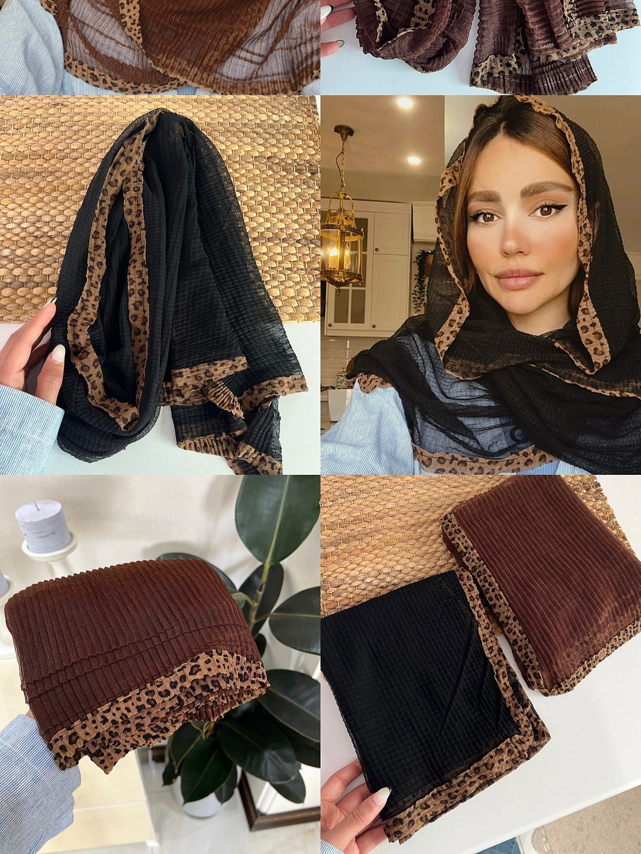 شال دورگان پلنگی