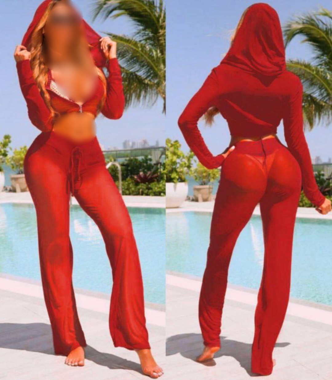 نیمتنه شلوار تور زنانه کد 9025