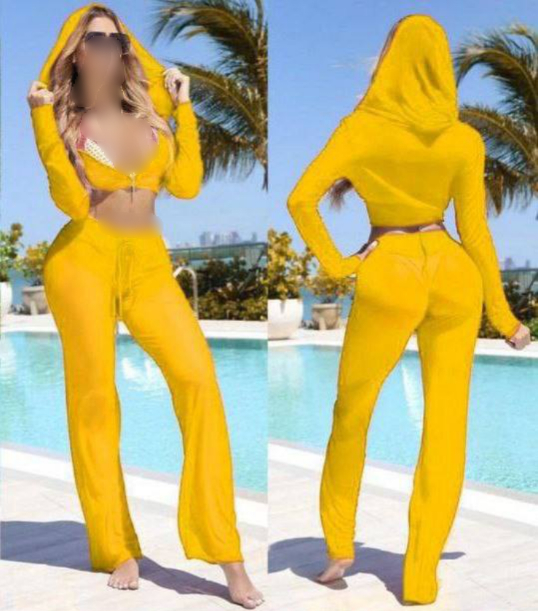 نیمتنه شلوار تور زنانه کد 9025