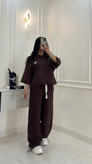 ست تیشرت شلوار CK ریزشی تابستانه زنانه