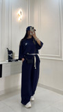 ست تیشرت شلوار CK ریزشی تابستانه زنانه