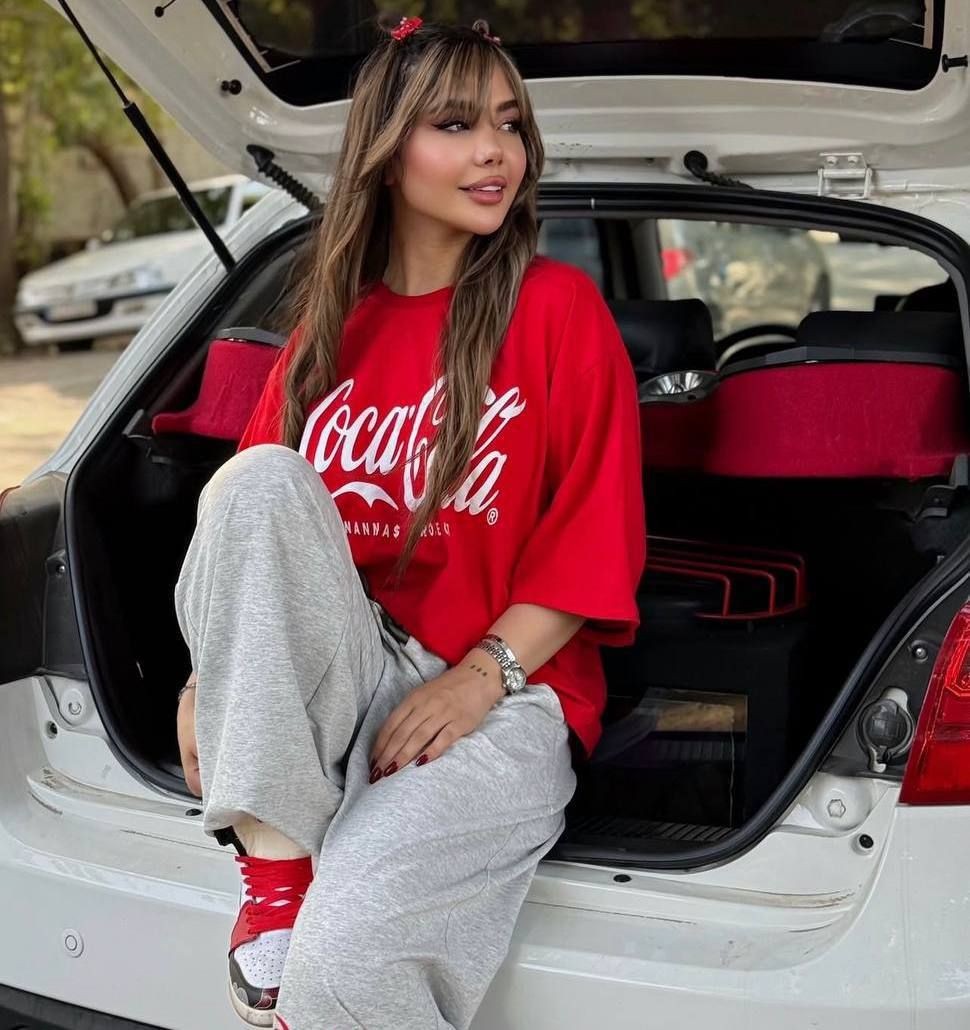 ست تیشرت و شلوار جاگر coca cola