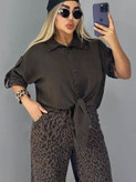 ست شومیز شلوار تابستانه زنانه