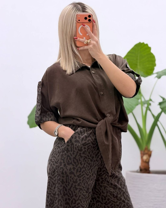 ست شومیز شلوار تابستانه زنانه