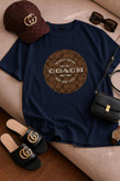 تیشرت باکسی سامر طرح coach