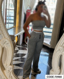 ست کراپ شلوار Ck و miumiu و Dior