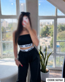 ست کراپ شلوار Ck و miumiu و Dior