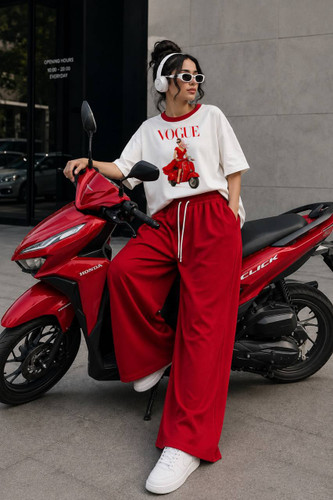 ست باکسی VOGUE تیشرت و جاگر