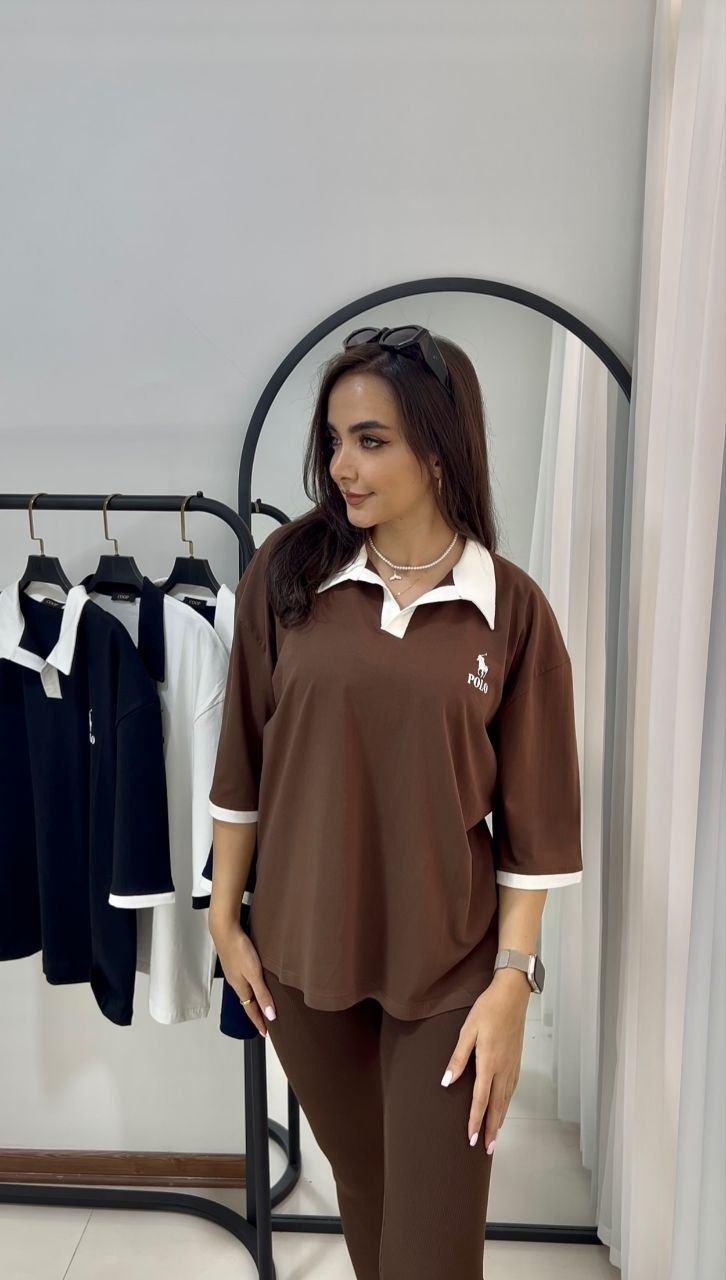 پلو تیشرت زنانه POLO کد80057