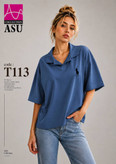 تیشرت باکسی POLO Ralph زنانه کد T_113