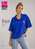 تیشرت باکسی POLO Ralph زنانه کد T_113