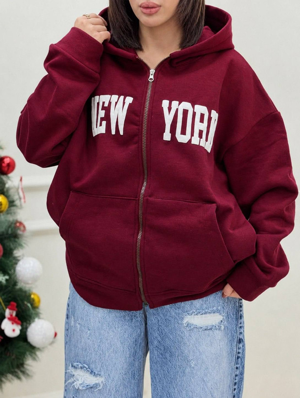 سویشرت New York زنانه پاییزه