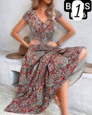 پیراهن لاکچری گریشه زنانه کد R076
