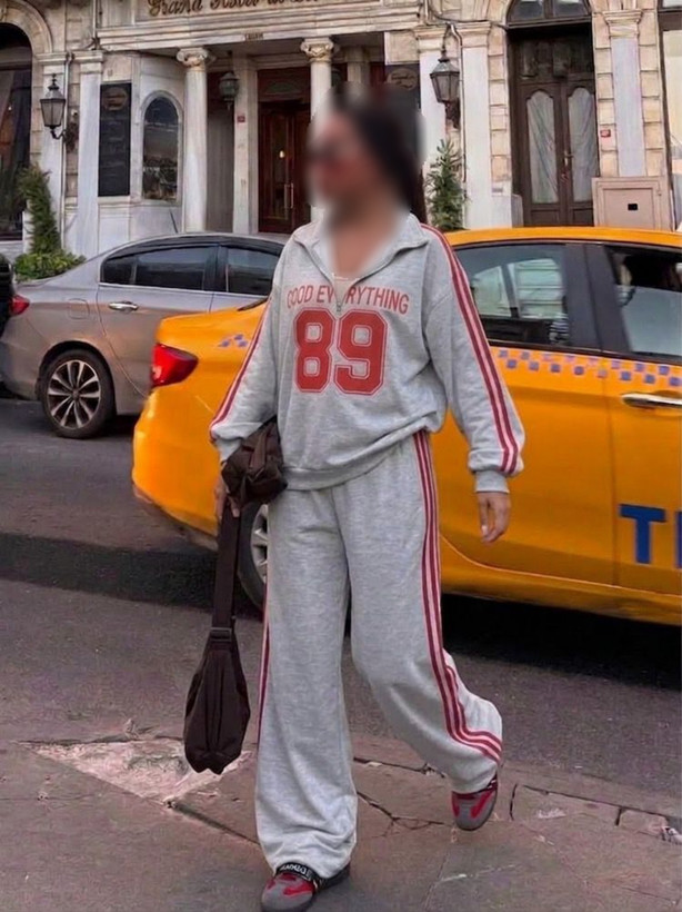 ست دورس نیم زیپ و جاگر 89 زنانه پاییزه