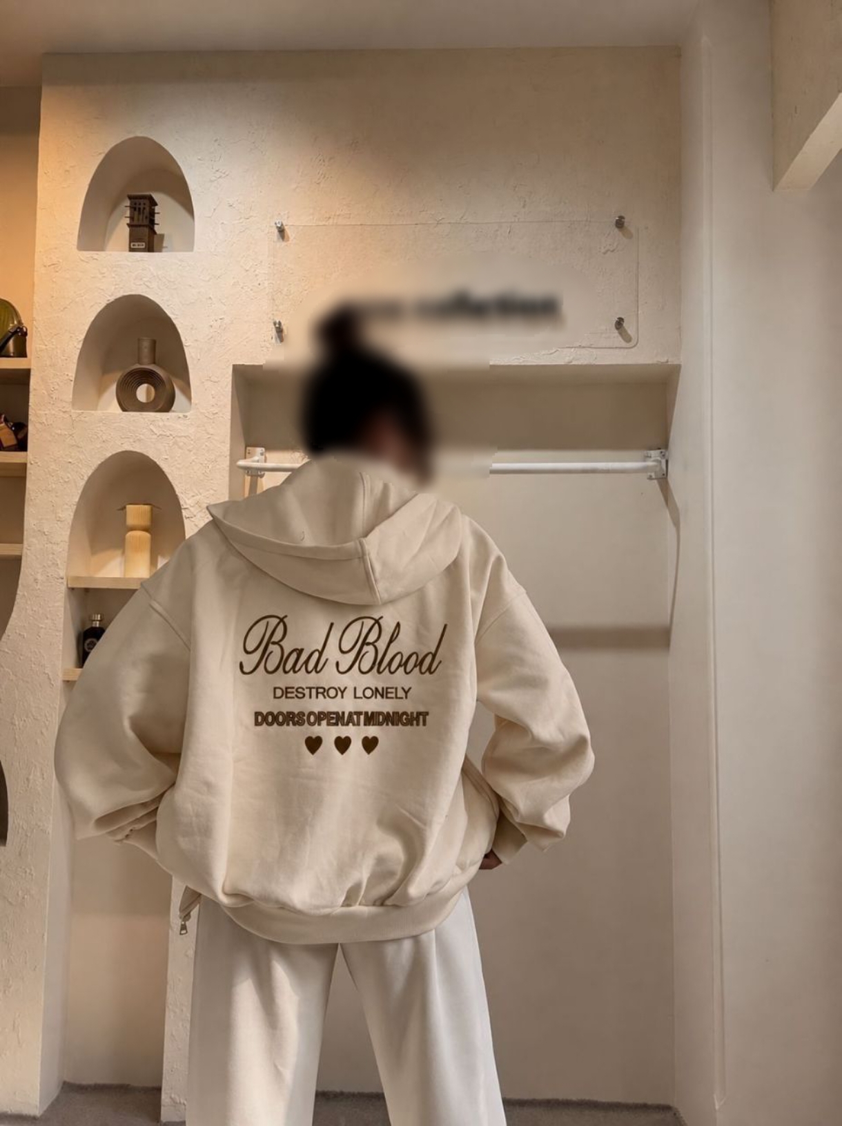 سویشرت کلاهدار خفن Bad blood زنانه