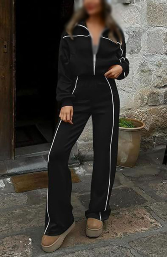 ست دو تیکه سویشرت شلوار مازراتی زنانه