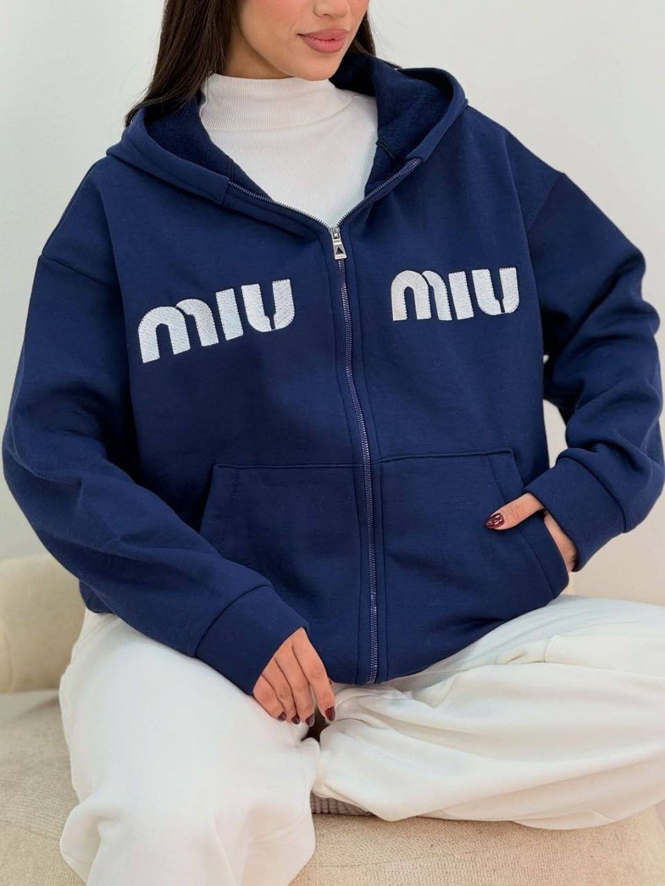 سویشرت miumiu زنانه پاییزه