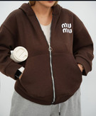 سویشرت بیسیک miumiu زنانه