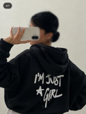 سویشرت بیسیک پاییزه “I’M JUST A GIRL” دخترانه