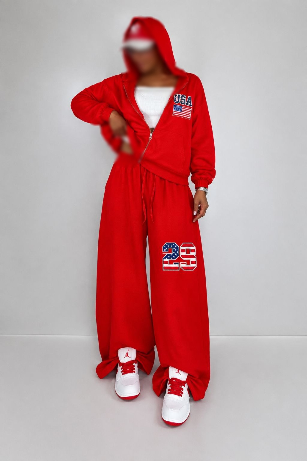 سویشرت شلوارUSA زمستانه زنانه