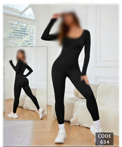 اوورال یقه خشتی فینگردار ورزشی زنانه کد 634