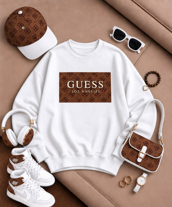 دورس تو کرکی یقه گرد کاپلی guess کد 80758