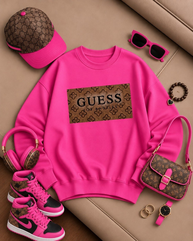دورس تو کرکی یقه گرد کاپلی guess کد 80758