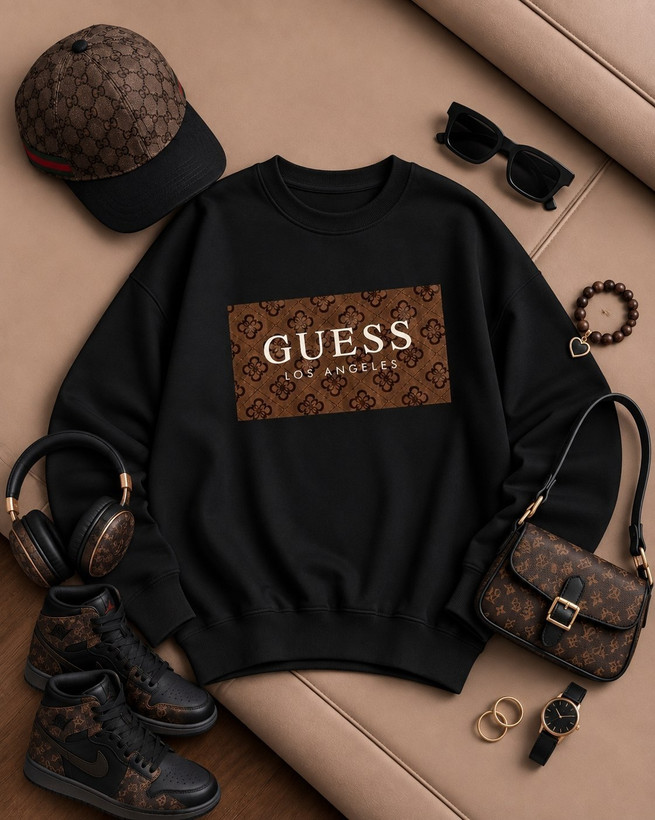 دورس تو کرکی یقه گرد کاپلی guess کد 80758