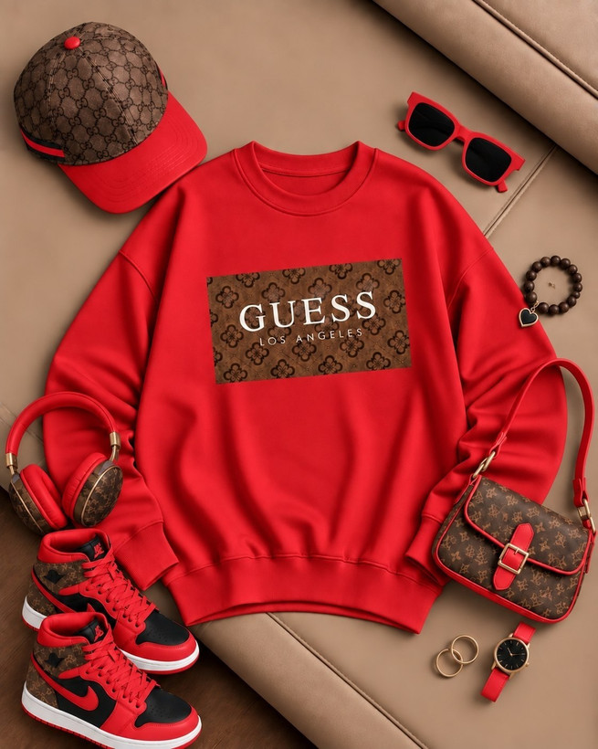 دورس تو کرکی یقه گرد کاپلی guess کد 80758