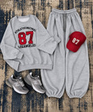ست دورس و شلوار دورس داخل کرک خفن پاییزه