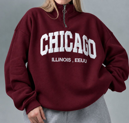 دورس نیم زیپ داخل کرک Chicago